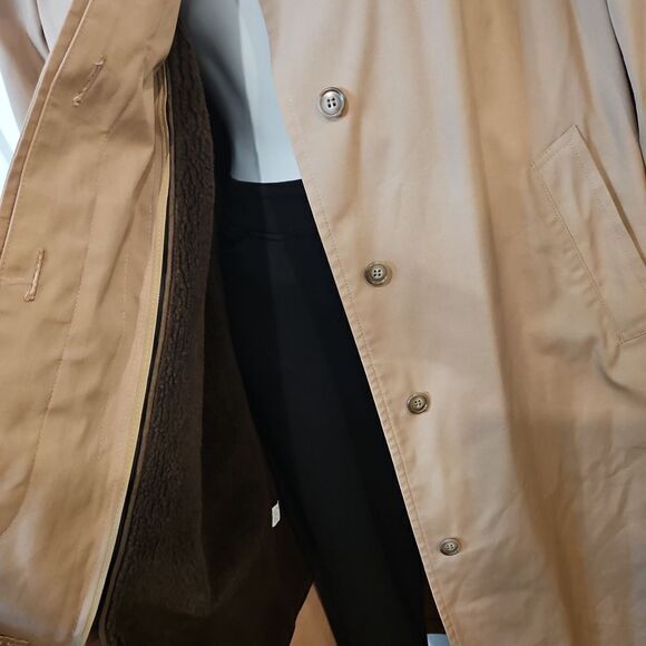 Vintage London Fog Trench Coat sz 14 1/12 -16 see measurements - Picture 9 of 12